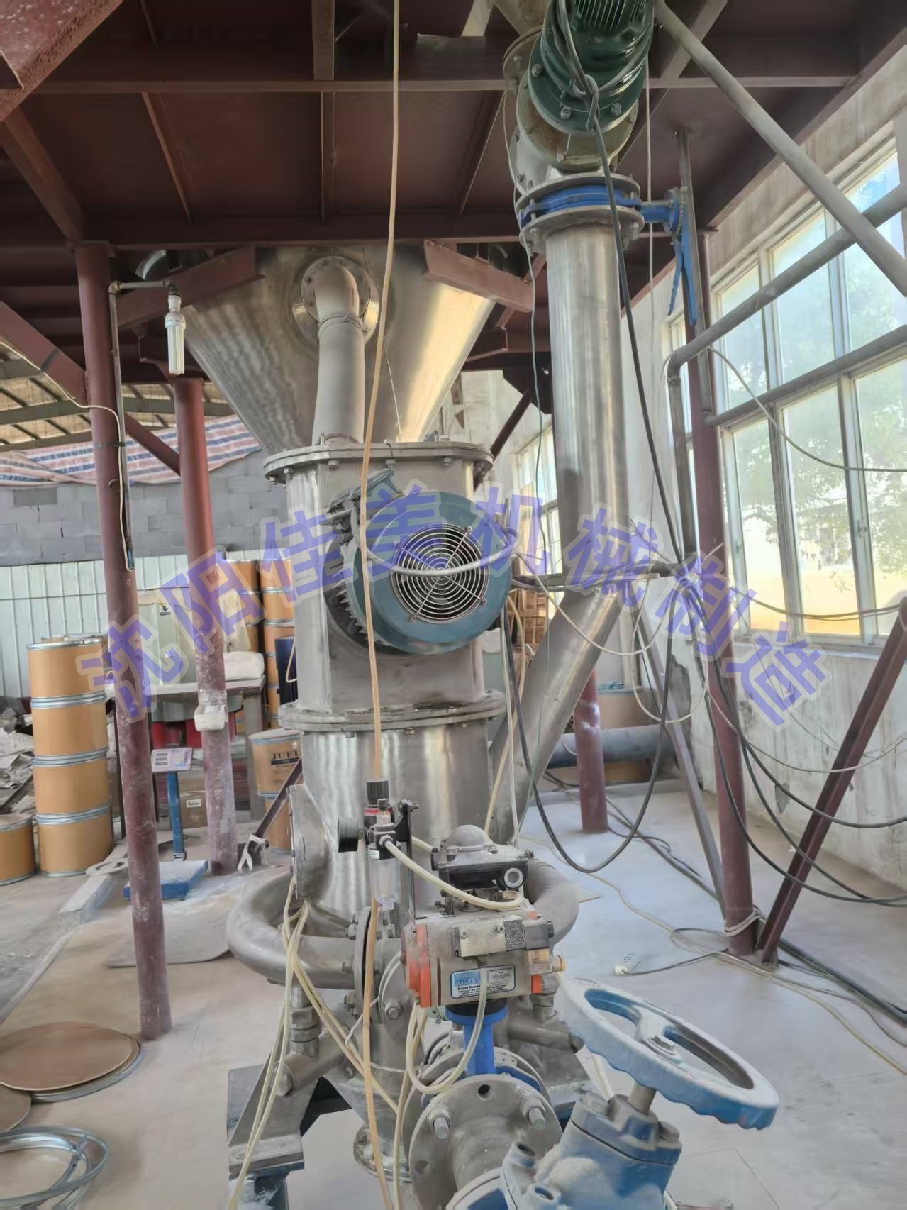 超微粉粉碎机运作流程_气流磨粉机原理图_气流磨粉机原理图